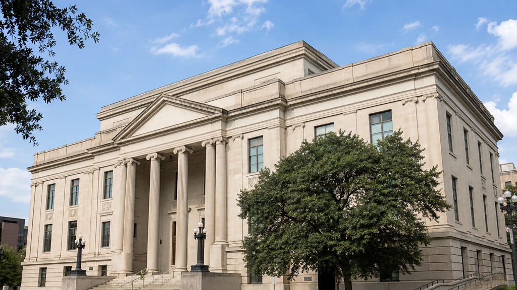 Bexar County courthouse where custody modification cases are filed in San Antonio Texas